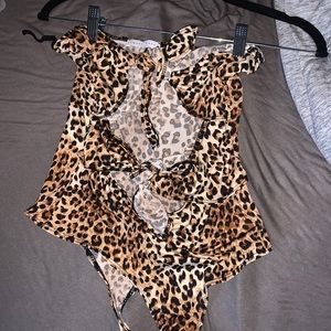 Cheetah bodysuit